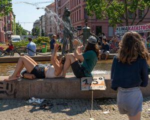 Increased temperatures and erratic weather patterns as a result of climate change are one of top concerns for Europeans.