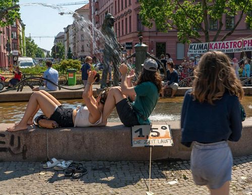 Increased temperatures and erratic weather patterns as a result of climate change are one of top concerns for Europeans.